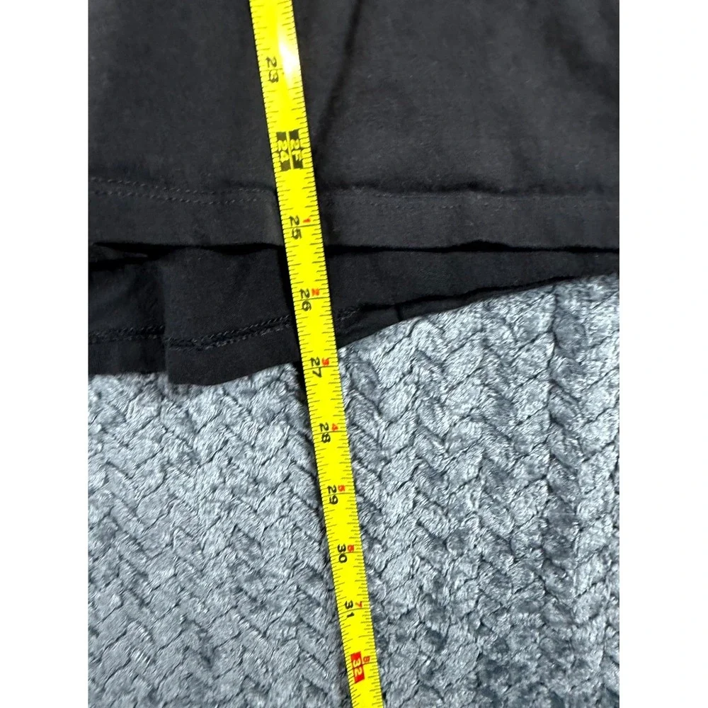The North Face T Shirt Mens‎ Large Black Cotton Never Stop Exploring Crewneck